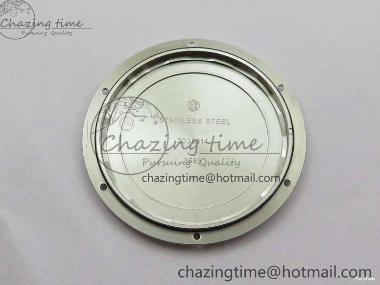 MIROTIME 0308 Vibrant Portofino IW459402 SS MKS 1:1 Best Edition White Dial on Black Leather Strap Miyota 7086